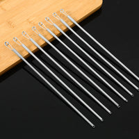 Flexible Spring Threader for Drawstrings and Elastics