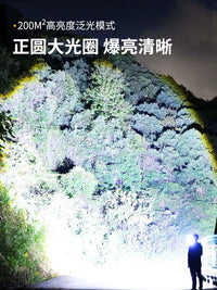 Shuosen Rechargeable Headlamp with Super Bright Light for Night Fishing and Long Endurance