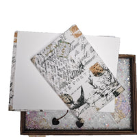 Forest Style Fabric Book Cover for A5/A6 Notebooks and Planners