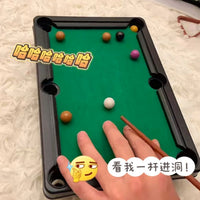 Miniature Billiards Table Toy Set for Kids, Educational and Creative Play