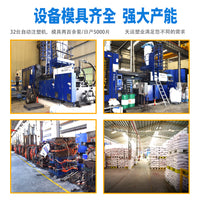 Heavy-Duty Plastic Pallet for Warehouse Storage and Logistics, Moisture-Proof, Single-Sided Grid Design