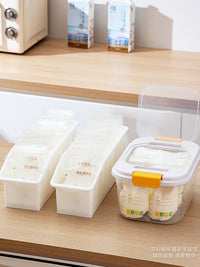 Breast Milk Storage Box for Refrigerator, Freezer, and Fresh-Keeping