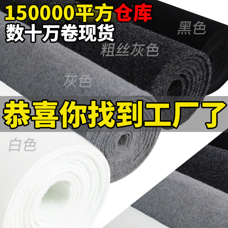 Commercial Grade Grey Carpet Roll for Office, Living Room, Stairs - Soundproof & Durable