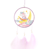 DIY Dream Catcher Embroidery Kit for Beginners - Ribbon & Silk Embroidery Material Pack