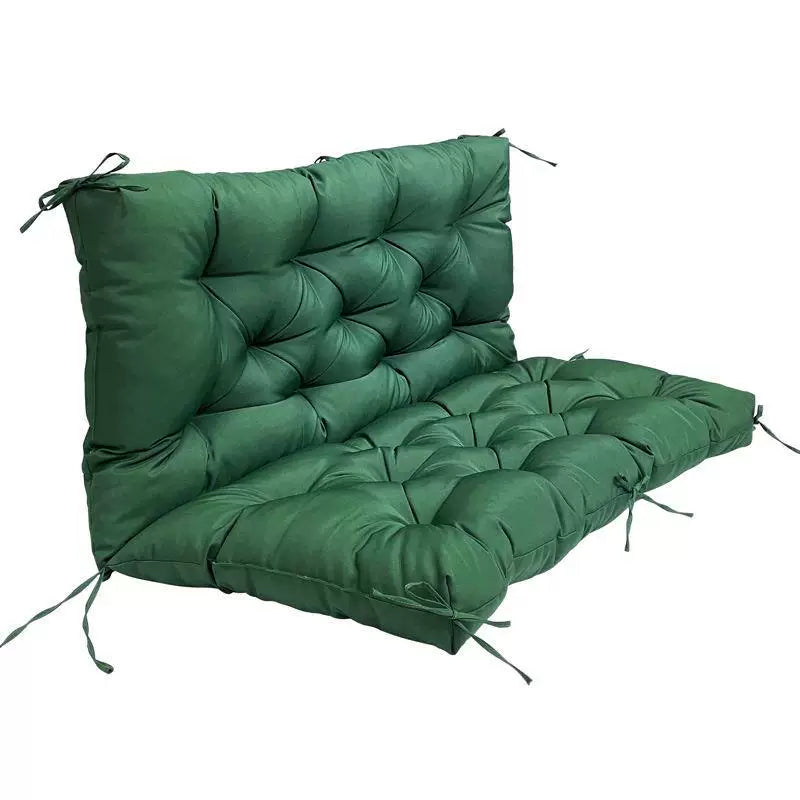 Outdoor Waterproof Double Swing Chair Cushion Thickened Patio Balcony Hammock Seat Pad