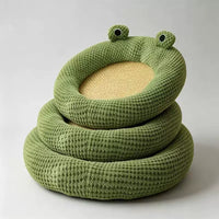 Summer Cooling Frog Pet Bed Mat for Cats and Dogs, Washable