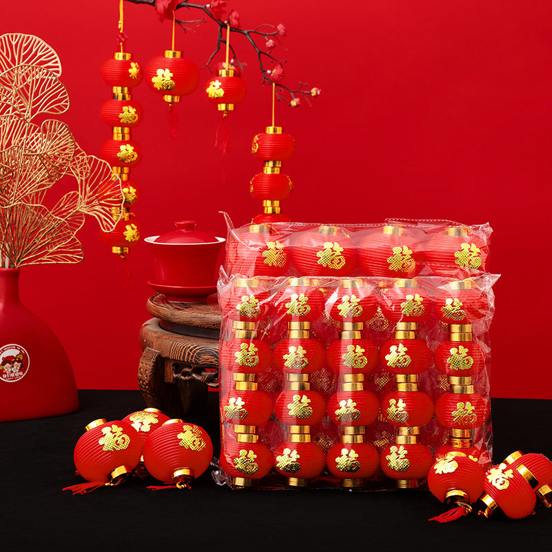 Red Lanterns for Festive Outdoor & Indoor Decor - Wedding, Balcony, Landscape