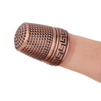 Metal Thimble Ring for Hand Sewing and Cross Stitch