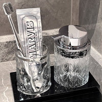Glass Foaming Soap Dispenser Bottle with Pump for Kitchen and Bathroom