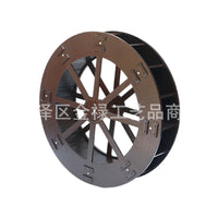 Feng Shui Water Wheel Ornament for Indoor Fountains, Plastic Decorative Landscape Accent