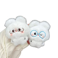 Soft Plush Crying Bunny Bear Keychain Pendant Toy
