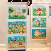 Award Certificate Display Book, Wall Mountable Album Folder for Girls & Boys, Honor Certificate Organizer