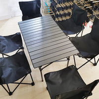 Portable Outdoor Folding Chair Set for Camping, Fishing, and Picnics with Storage Bag