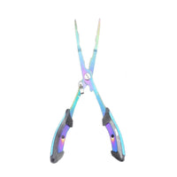 Fishing Pliers, Stainless Steel, Multi-functional, Long Nose, Line Cutter, Split Ring, Hook Remover, Braid Cutter, Lure Pliers