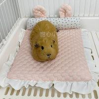 Dayang R81 Cooling Pet Bed for Rabbits and Guinea Pigs, Washable Summer Mat