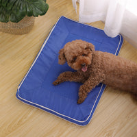 Pet Cooling Mat Washable POE Non-Gel Summer Sleep Pad for Cats and Dogs
