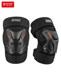Motorcycle Knee and Elbow Protector Set for All Seasons, CE Certified