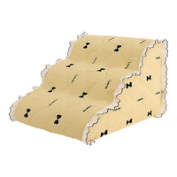 Pet Stairs for Small to Medium Dogs and Cats - Washable Non-Slip Ramp for Beds and Sofas