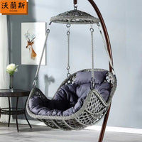 Balcony Rocking Chair for Home Living Room, Small Apartment, Nap, Garden Leisure Hanging Basket Swing