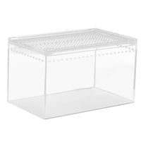 Acrylic Transparent Reptile Breeding Box for Lizards, Frogs, Spiders, and Small Snakes