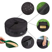 Tent Canopy Umbrella Base Weight Bag Sandbag for Outdoor Beach Sunshade