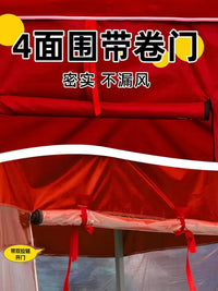 Thickened PVC Transparent Tent Sidewall for Outdoor Stalls and Canopies, Windproof and Rainproof