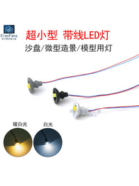 Miniature LED Lamp for DIY Micro Landscape & Dollhouse Decor