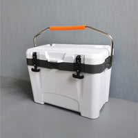26L Insulated Cooler Box with PU Foam for Outdoor Travel