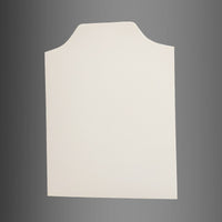Garment Packaging Cardboard Inserts for Folding Clothes, White Cardstock