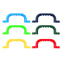 Kids' Indoor/Outdoor Plastic Slide and Climber Playset with Handrails