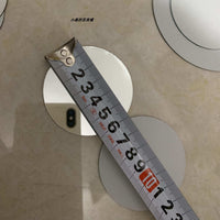 Jingyun Shell-less 1mm Thick DIY Mirror Glass Lens for Magnification, Round and Square Shapes