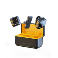 Q16 Wireless Lavalier Microphone with Charging Case for Live Streaming and Noise Reduction