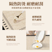 Vintage Style Tablecloth Oil-proof Waterproof Heat-resistant Wash-free Luxury Dining Table Cover French Retro Coffee Table Cloth
