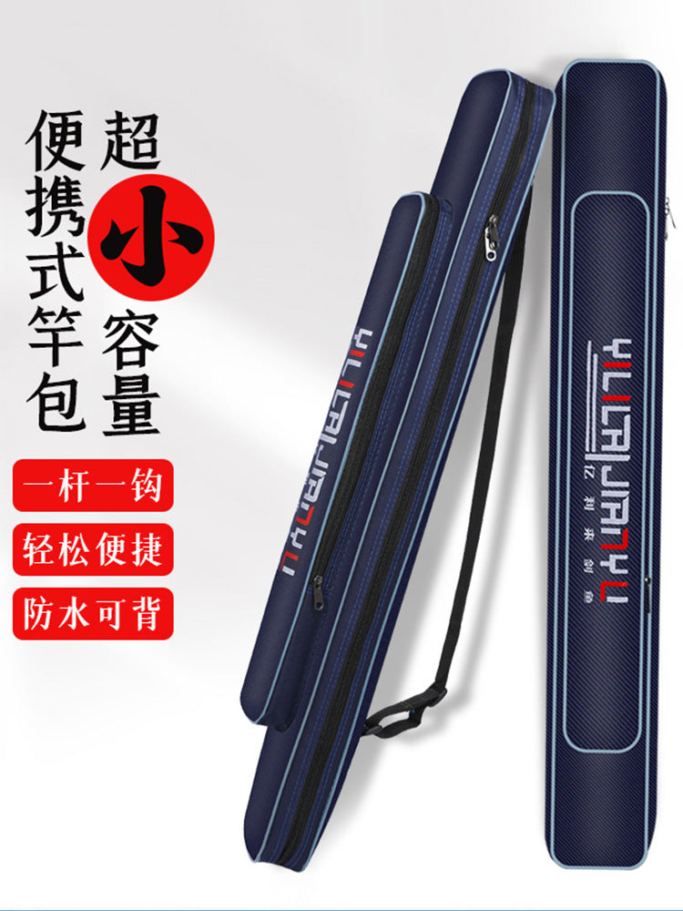 Single Layer Fishing Rod Bag Portable Waterproof Fishing Tackle Storage Case