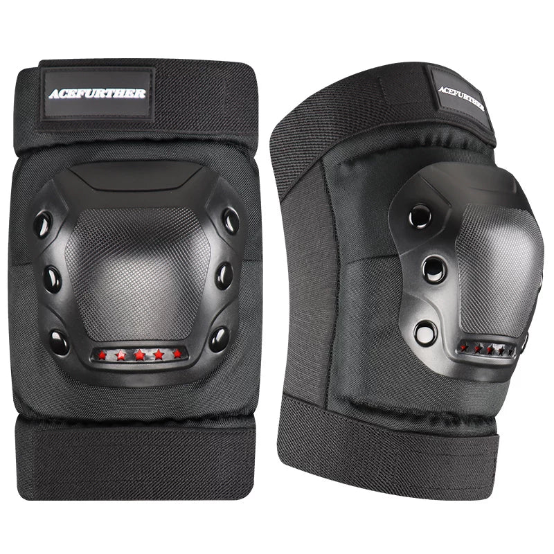 Motorcycle Knee and Elbow Protector Set for All-Season Riding