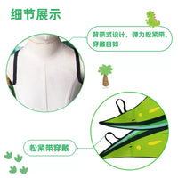 Kids Dinosaur Wing and Mask Set for Jurassic Theme Parties and Stage Plays