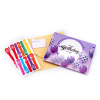 3D Pop-Up Birthday Card with Lights & Music, Blow-Out Candle Effect