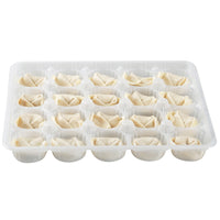 Disposable PET Dumpling and Mini Bun Takeaway Containers with Lids