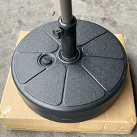 Outdoor Umbrella Base Water/Sand Filled Stand for Fishing & Patio Umbrellas