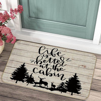 American Style Outdoor Portable Camping Doormat Entrance Dirt-Resistant Wear-Resistant Floor Mat