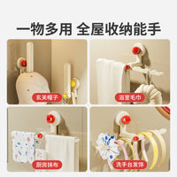 Hairband and Headband Organizer Wall Mount with Suction Cups for Hair Accessories and Jewelry