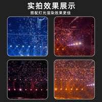 Dual-Wheel Automatic Bubble Machine for Stage Performances, Weddings, and Events with Remote Control