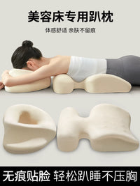 Memory Foam U-Shaped Massage Pillow Set for Beauty Beds