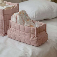 Korean Ins Style Baby Diaper Caddy Storage Basket for Toys and Sundries