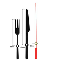DIY Clock Hands Replacement Kit - Aluminum Metal Pointers for Clock Movement Repair, 14 Styles Available