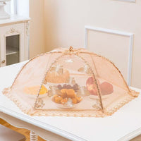 Foldable Mesh Food Cover Tent for Outdoor and Home Use, Insect and Fly Protection