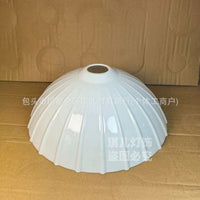 E27 Screw Mouth PC Lampshade Replacement Cover for DIY Lighting Repair, Striped