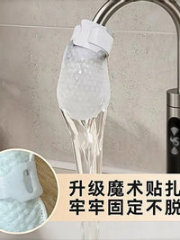Food Grade Faucet Filter Bags for Kitchen and Dormitory Sinks, Splash-Proof Water Outlet Filters