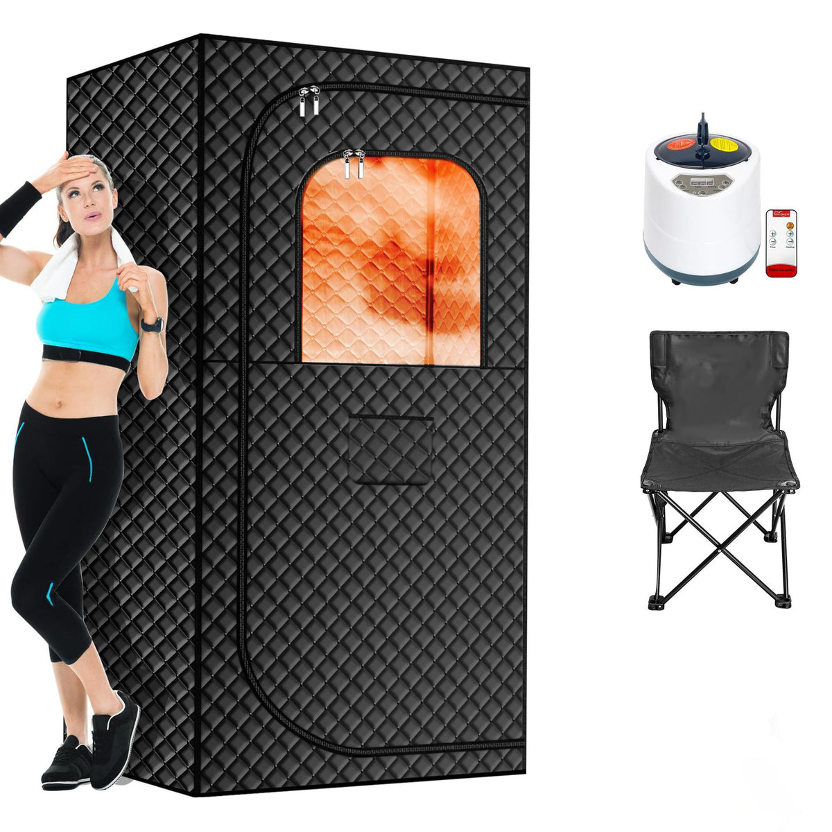 Portable Full Body Steam Sauna Tent for Home Use