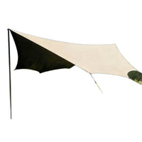 Outdoor Sunshade Tarp Tent, Thickened Blackout Canopy for Camping, Picnics, and Rain Protection